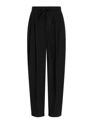 DOLCE & GABBANA: Pantalones casual - Pantalón Casual - Negro
