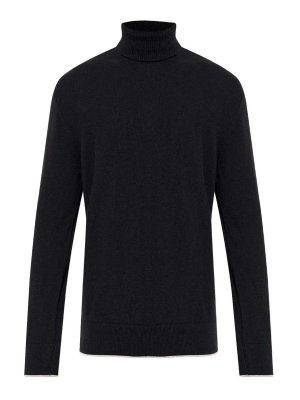 ELEVENTY: Strickpullover mit Rundhalsausschnitt - Rundhalspullover - Schwarz