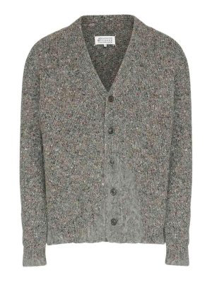 Maison Margiela: cardigans - Cardigan Grey