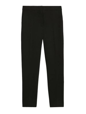 Max Mara: Pantalones casual - Pantalón Casual - Negro