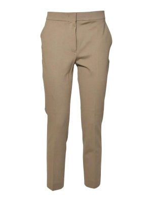 Max Mara: カジュアルトラウザー - カジュアルパンツ - ベージュ