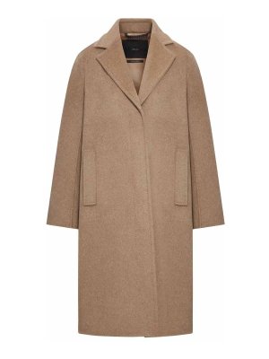 Max Mara: knee length coats - Ardenne Coat Turtledove