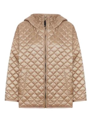 MAX MARA THE CUBE: casual jackets - Leo Quilted Jacket Honey