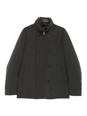 Montecore: padded jackets - Double-breasted men's down-padded jacket
