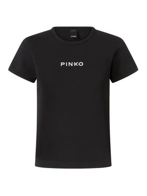 Pinko: t-shirts - Intenso Jersey T-Shirt
