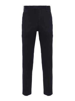 PT TORINO: pantaloni casual - Pantalone Maestro Navy Scuro