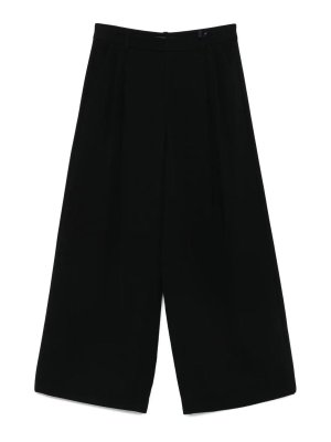 S MAX MARA: Pantalones casual - Pantalón Casual - Negro