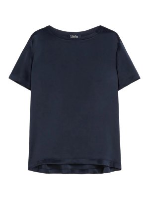 S MAX MARA: Westen - Weste - Blau