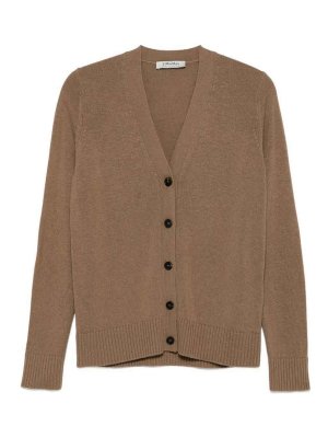 S MAX MARA: cardigans - Apollo Cardigan Camel