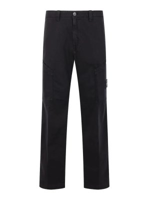 STONE ISLAND: casual trousers - Pantalone Regular Black