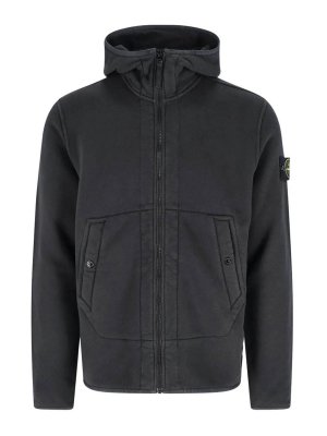 STONE ISLAND: Sweatshirts & Pulls - Sweat-Shirts - Noir