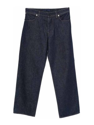 STONE ISLAND: ストレートジーンズ - ストレートジーンズ - ブルー