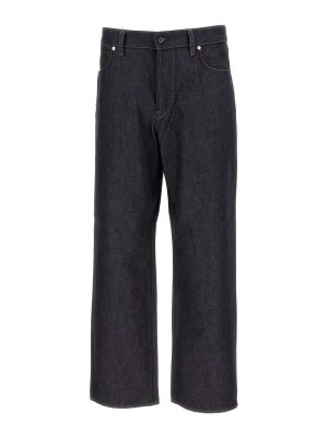 STONE ISLAND: ストレートジーンズ - ストレートジーンズ - ブルー