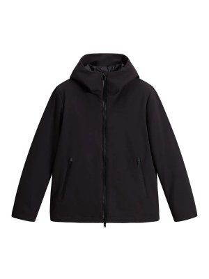 WOOLRICH: giacche casual - Giacca Soft Shell Pacific Grigio Secco