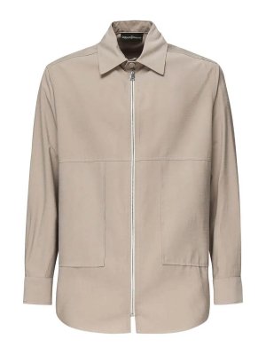 GIULIANO GALIANO: Hemden - Hemd - Beige