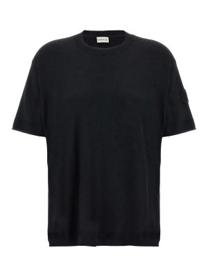 MONCLER: Sweatshirts & Pulls - Sweat-Shirts - Noir