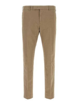 PT TORINO: casual trousers - Beige trousers
