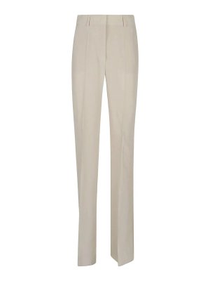 SPORTMAX: Casual Hosen - Casual Hose - Weiß
