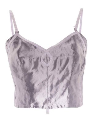 Maison Margiela: Tops und Tank Tops - Top - Hell-Lila