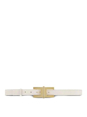 ELISABETTA FRANCHI: Ceintures - Ceinture - Blanc