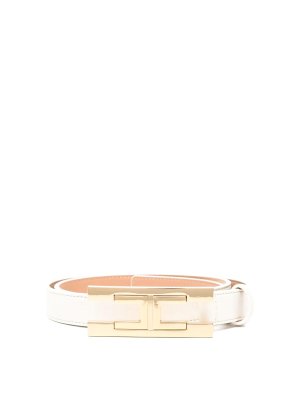 ELISABETTA FRANCHI: Ceintures - Ceinture - Blanc