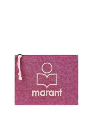 ISABEL MARANT: Clutches - Clutch - Rosa