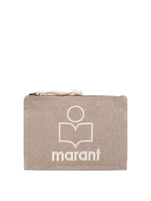 ISABEL MARANT: pochette - Netia Pochette Beige