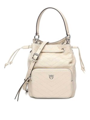 Pinko: Mochilas - Mochila - Blanco