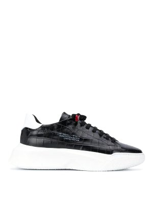 GIULIANO GALIANO: trainers - Sneakers Uomo Black Cocco Rip Cocco