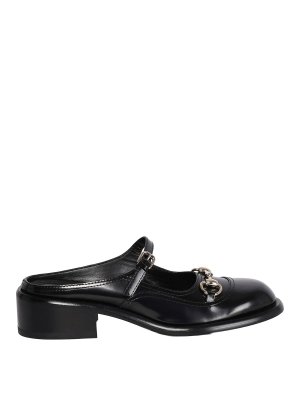 GUCCI: sandals - Sandal Leather Rs Nero
