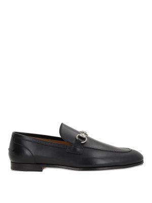 GUCCI: Loafers & Slippers - Moccasin Leather L Black
