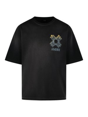 AMIRI: Camisetas - Camiseta - Negro