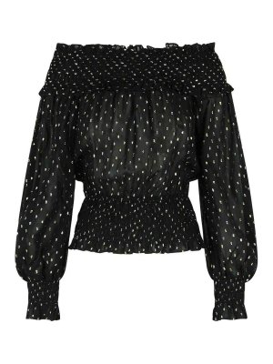 Self Portrait: Suéteres con cuello pico - Suéter Cuello Redondo - Negro