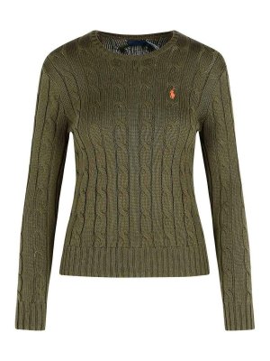 POLO RALPH LAUREN: Suéteres con cuello pico - Suéter Cuello Redondo - Verde