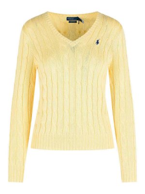 POLO RALPH LAUREN: Suéteres con cuello pico - Suéter Cuello Redondo - Crema