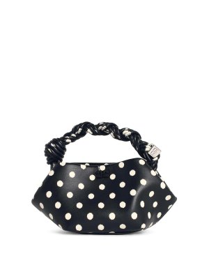 GANNI: Bolso clutch - Bolso Clutch - Negro