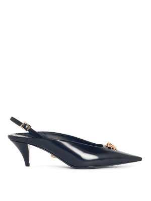 VERSACE: Sandalias - Sandalias - Negro