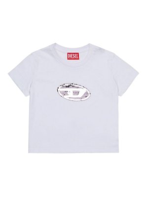 DIESEL: Camisetas - Camiseta - Blanco