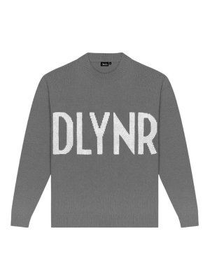 DOLLY NOIRE: crew necks - Dlynr Sweater Grey