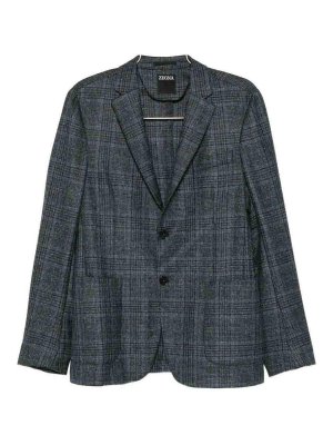 ZEGNA: Blazer - Blazer - Verde