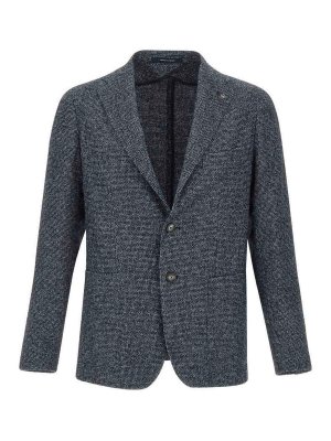 TAGLIATORE: Blazer - Blazer - Azul