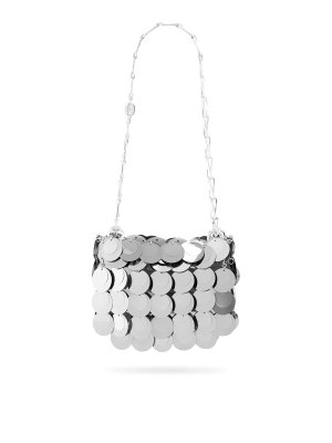 RABANNE: Bolsos Shopping - Bolso Shopping - Plata