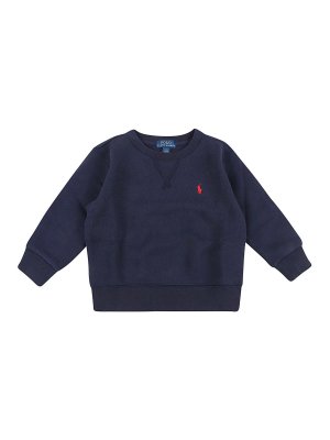 RALPH LAUREN: Sweatshirts & Pulls - Sweat-Shirts - Bleu Foncé