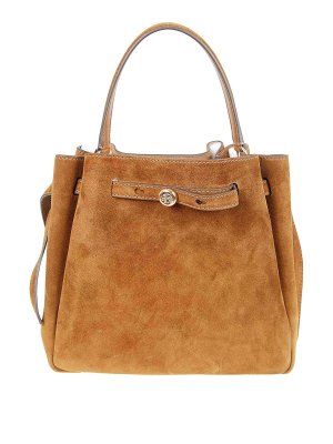TORY BURCH: バケットバッグ - バケットバッグ - キャメル