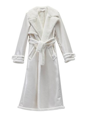 GENNY: Manteaux en cuir - Manteau En Cuir - Blanc
