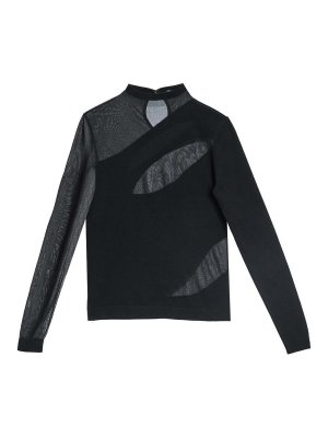 JUST CAVALLI: shirts - See Through shirt