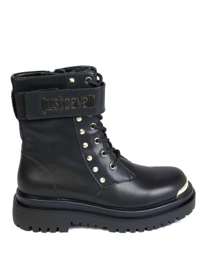 JUST CAVALLI: Stiefeletten - Stiefeletten - Schwarz