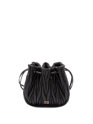MIU MIU: clutches - `Matelass` Nappa Leather Pouch