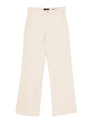 7 FOR ALL MANKIND: Pantalons casual - Pantalons Décontractés - Blanc