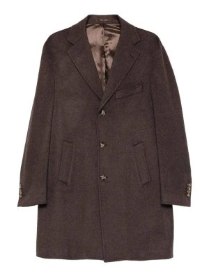 BARBA NAPOLI: knee length coats - Coat